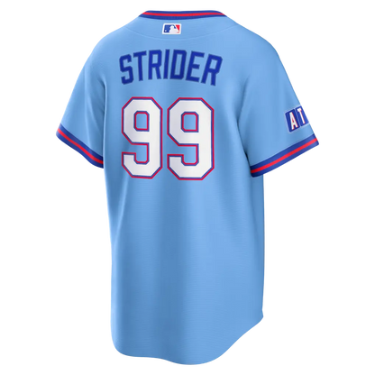 Custom Powder Blue 2026 City Connect Stadium Jersey - All Stitched