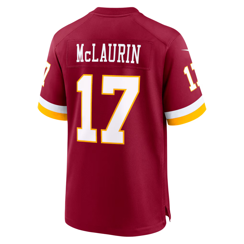Custom 2026 Jayden Daniels Hail Raiser Terry McLaurin White Black Burgundy White Limited Football Jersey -All Stitched