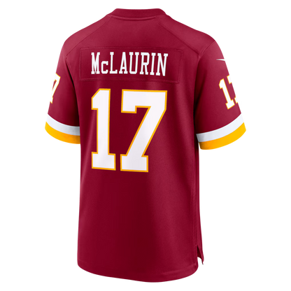 Custom 2026 Jayden Daniels Hail Raiser Terry McLaurin White Black Burgundy White Limited Football Jersey -All Stitched