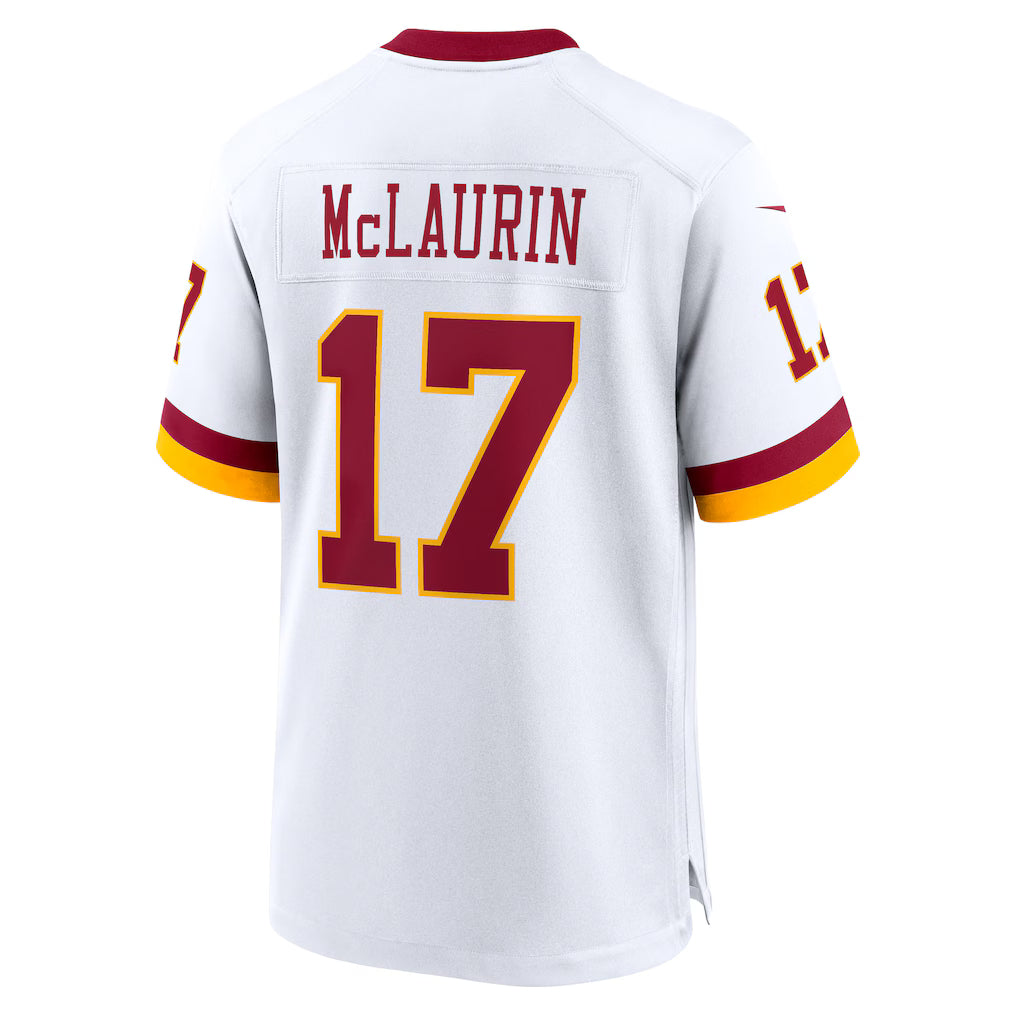 Custom 2026 Jayden Daniels Hail Raiser Terry McLaurin White Black Burgundy White Limited Football Jersey -All Stitched