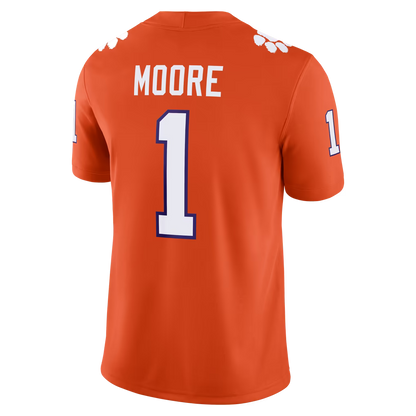 Custom Clemson Tigers Orange Limited Football Jersey -All Stitched