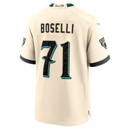 Custom Travis Hunter Natural Jaguars 2026 Rivalries Collection Limited Jersey -All Stitched