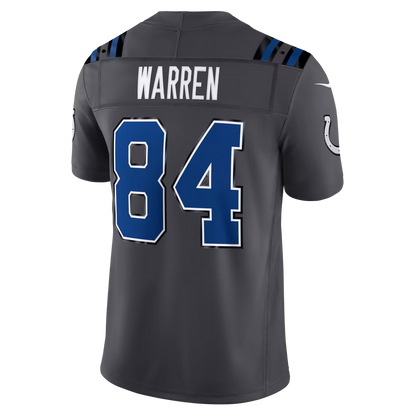 Custom 2026 Rivalries Jonathan Taylor Colts Anthracite Limited Football Jersey -All Stitched