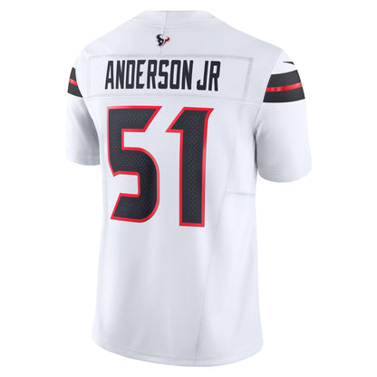 Custom Will Anderson Jr. Texans Navy White Red Limited Football Jersey -All Stitched