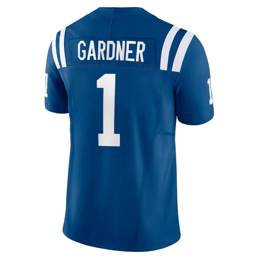 Custom Ahmad Sauce Gardner Royal White Limited Football Jersey -All Stitched