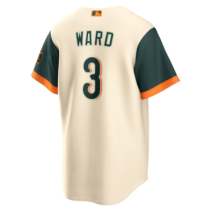 Custom Natural 2026 City Connect Stadium Jersey - All Stitched