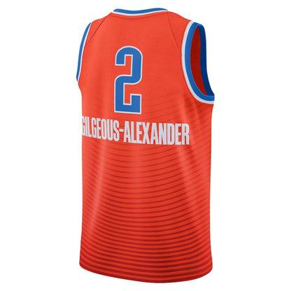 Custom 2026 Orange Blue White Stitched Basketball Jersey