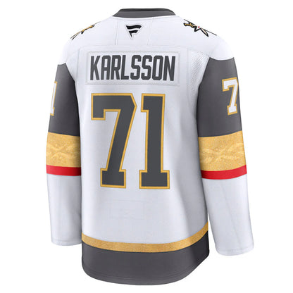 Custom 2026 Home Gold Away White Alternate Gray Premium All Stitched Hockey Jersey