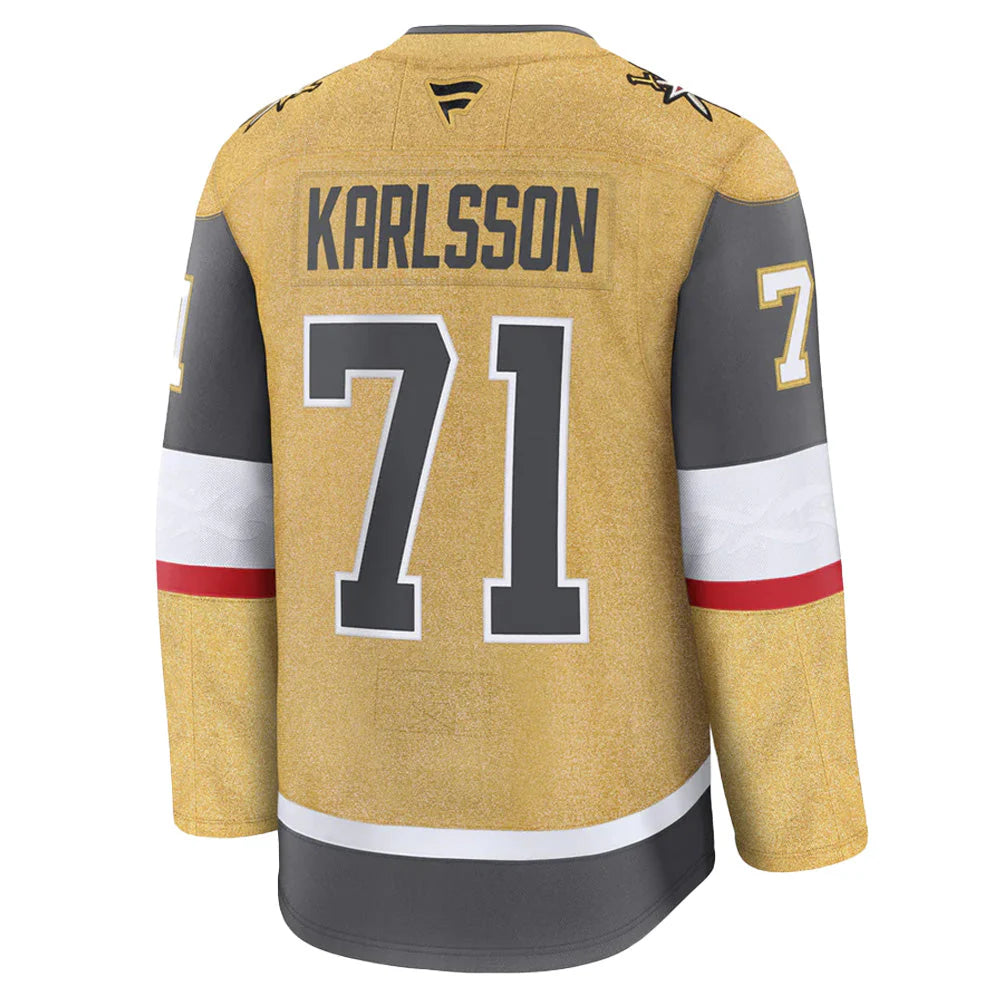 Custom 2026 Home Gold Away White Alternate Gray Premium All Stitched Hockey Jersey