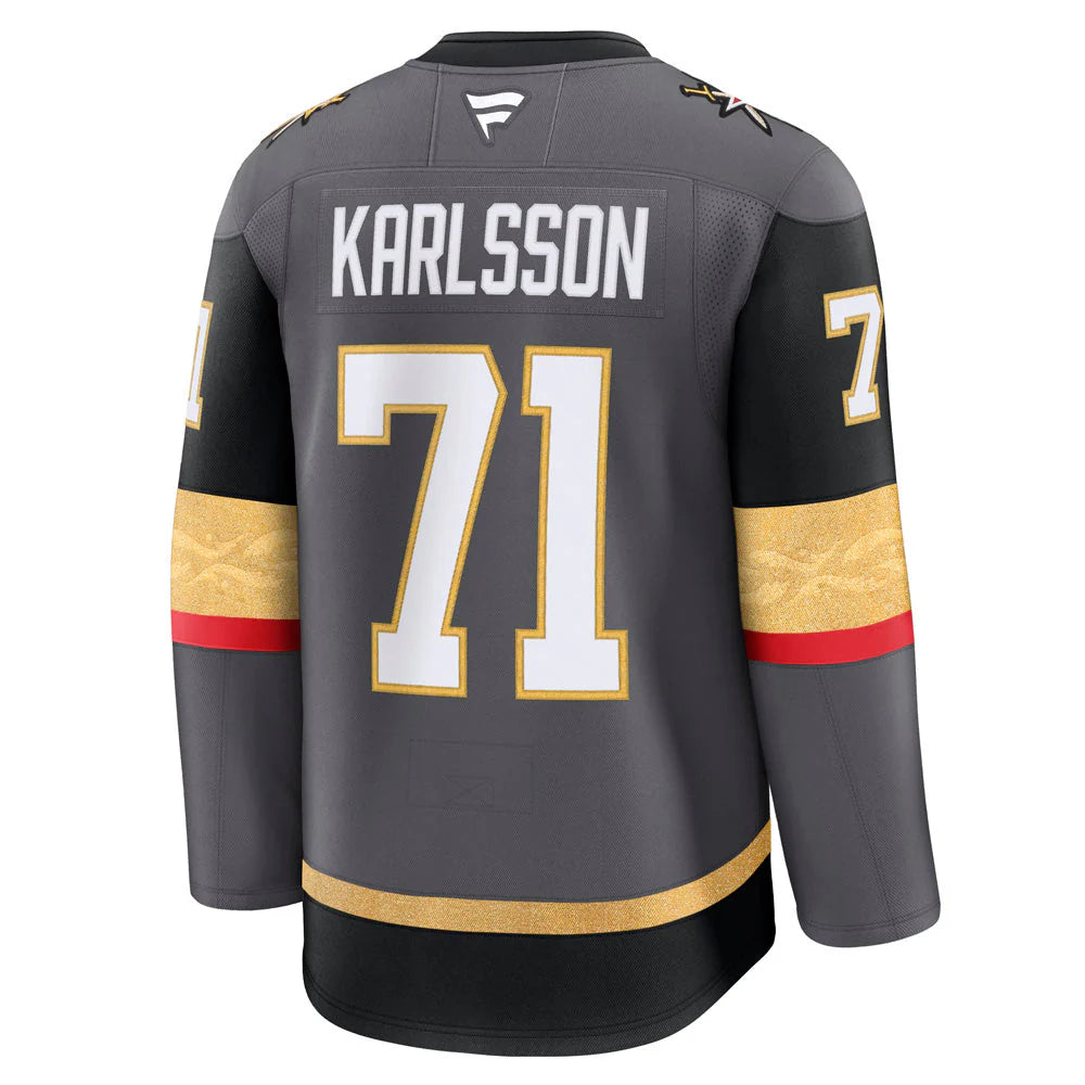 Custom 2026 Home Gold Away White Alternate Gray Premium All Stitched Hockey Jersey